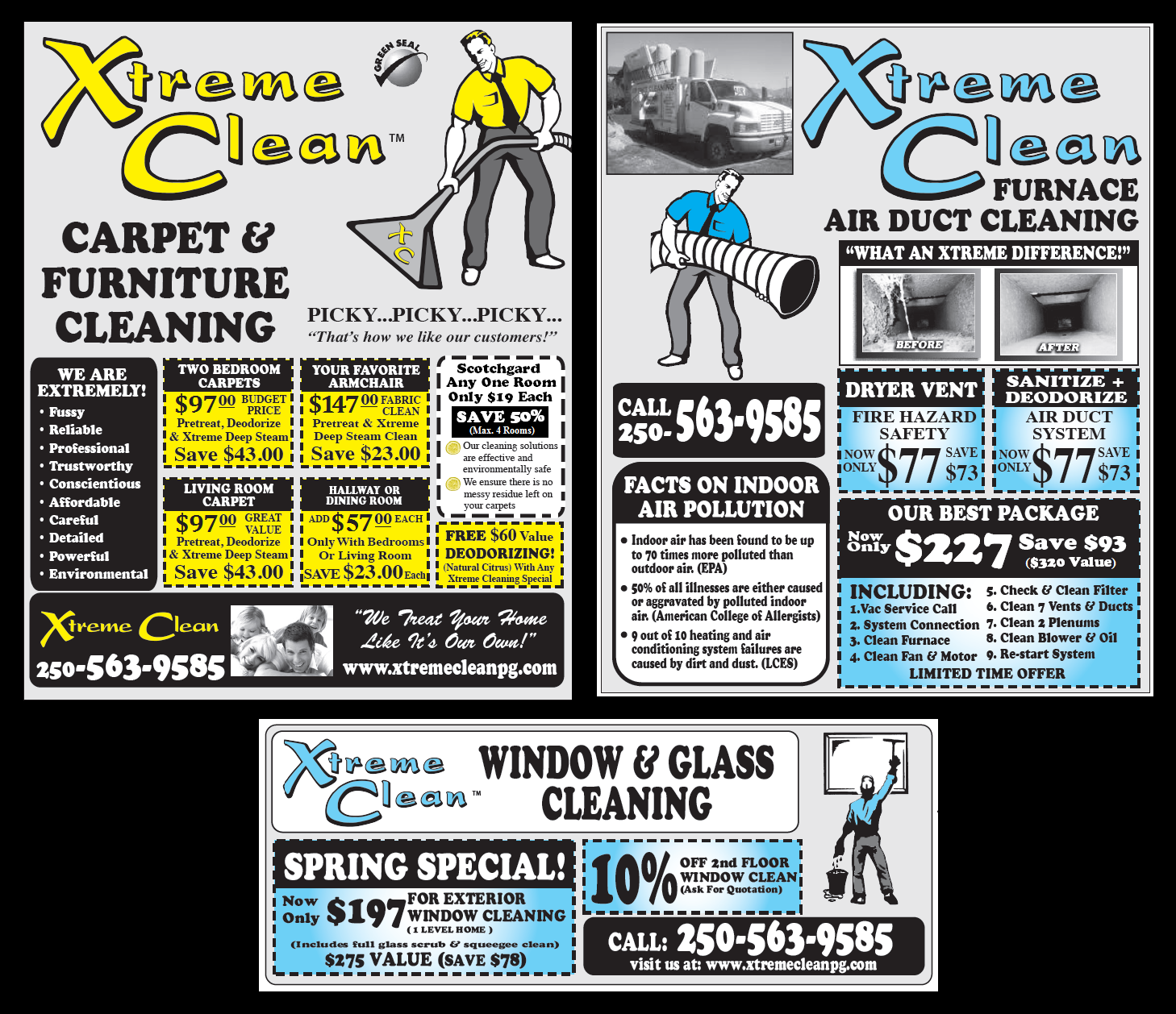 Prince Top Carpet Cleaners and Furniture Cleaners! Xtreme Clean